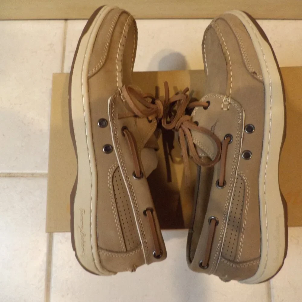 Tommy Bahama Men's Tan Boat Shoes